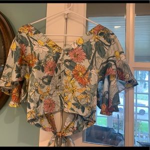 Molly Bracken Wrap Top